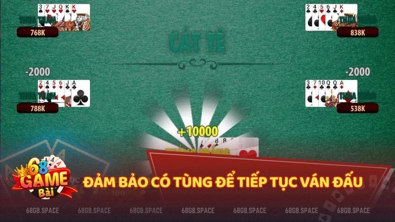 Đảm bảo có Tùng – Bí quyết sống sót và giành lợi thế trong bài Catte