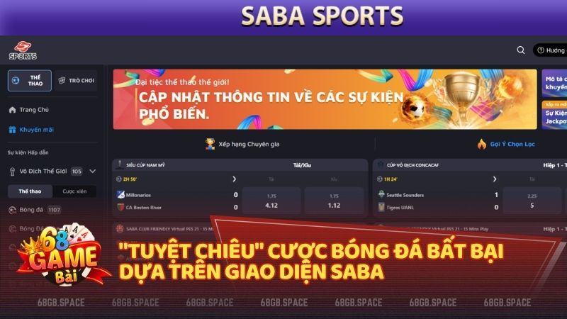 Theo dõi diễn biến trận đấu thực tế và soi tỷ lệ Odds trực quan giúp bạn đưa ra quyết định đặt cược thắng